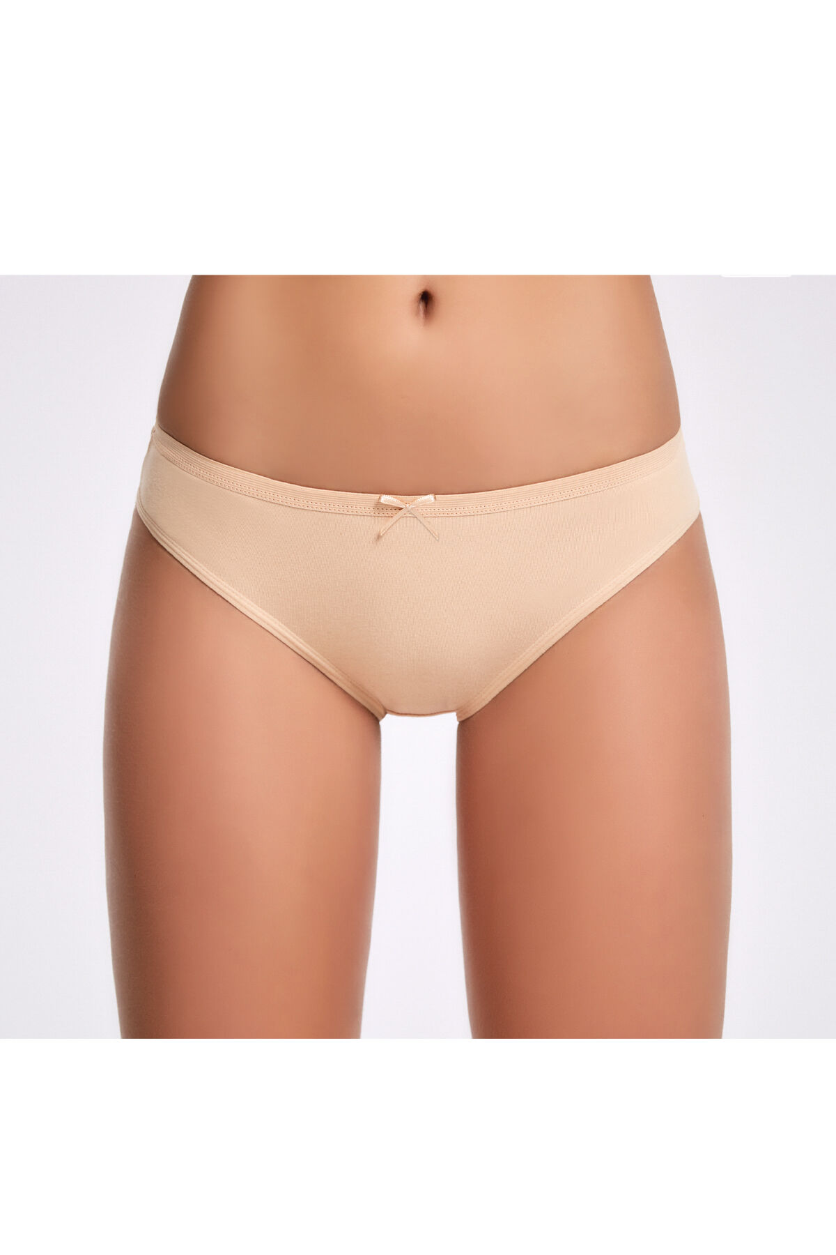 %100 Pamuk Ten Fiyonklu Bikini - 1